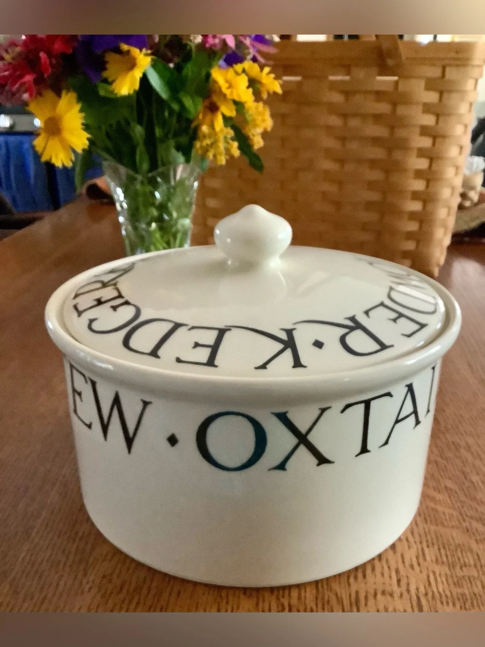 Rare Emma Bridgewater Black Toast & Marmalade Soup Tureen Covered Casserole